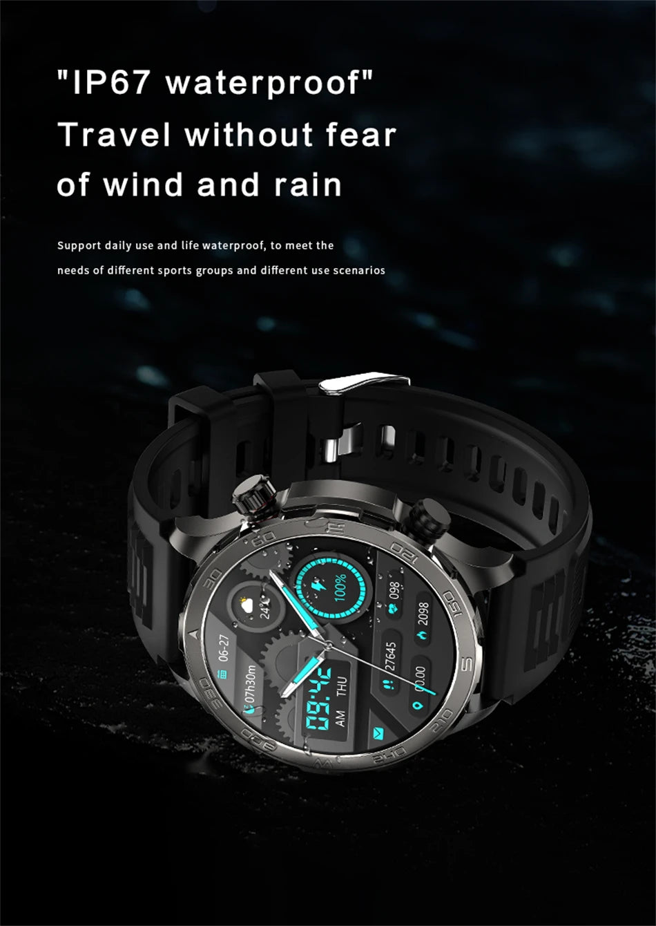 2025 Nowy AMOLED SmartWatch  IP68 Wodoodporny