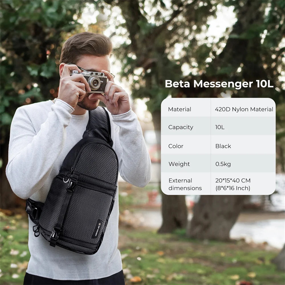 Torba fotograficzna plecak 10 l, wodoodporny, futerał na aparat DSLR/SLR, Sony Fuji