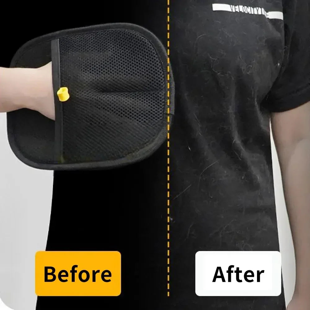 Rękawice do usuwania sierści statycznej ze zwierząt domowych