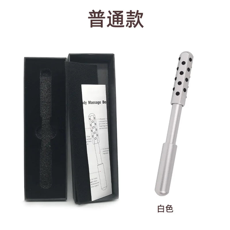 24 Germanium Face Massage Beauty Acupoint Stick Wholesale Beauty Roller Tool Face Skin Care Gua Sha Cellulite Massager Women New