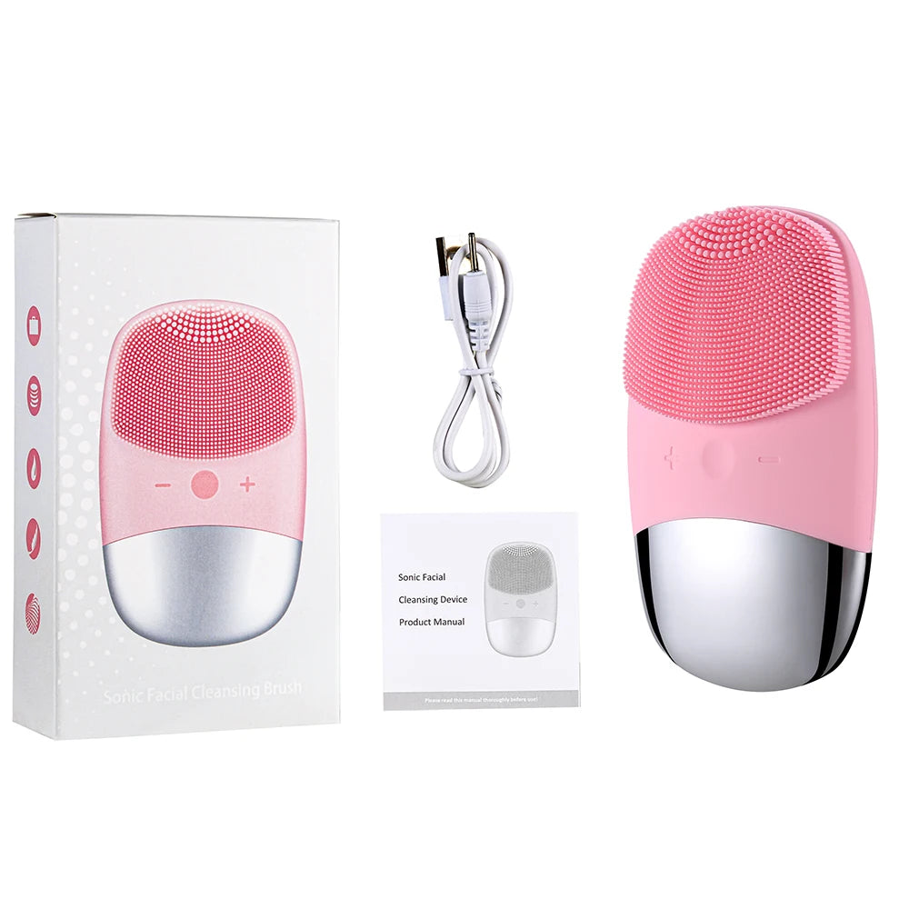 Mini elektryczna szczotka do czyszczenia twarzy