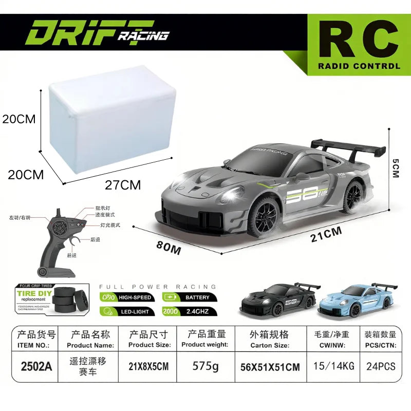 Limitowany model RC Drift GT3 RS 911