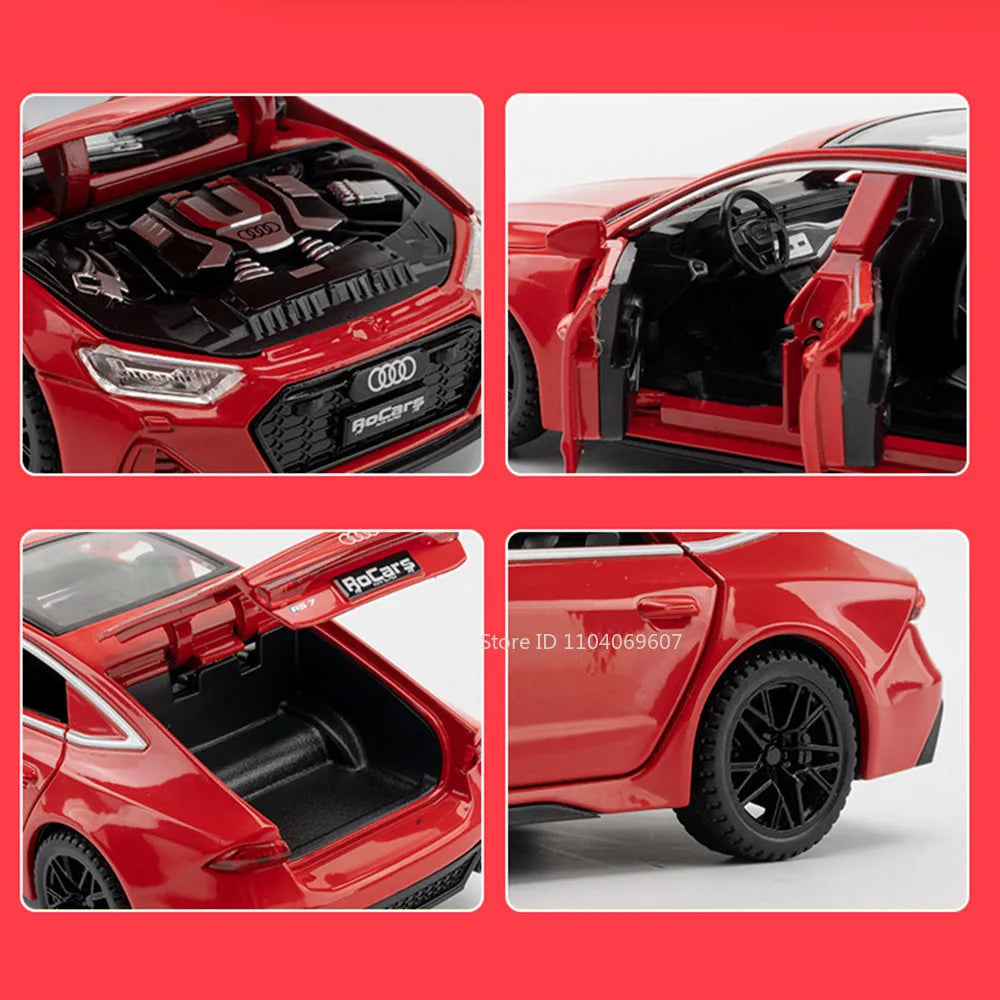 Audi RS7 Sportback Model Samochodów Zabawkowych Odlew