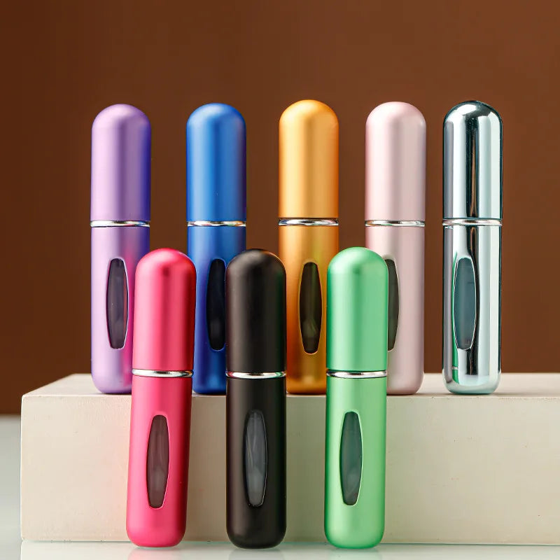 5 ml 8 ml przenośna mini butelka perfum z możliwością ponownego napełnienia