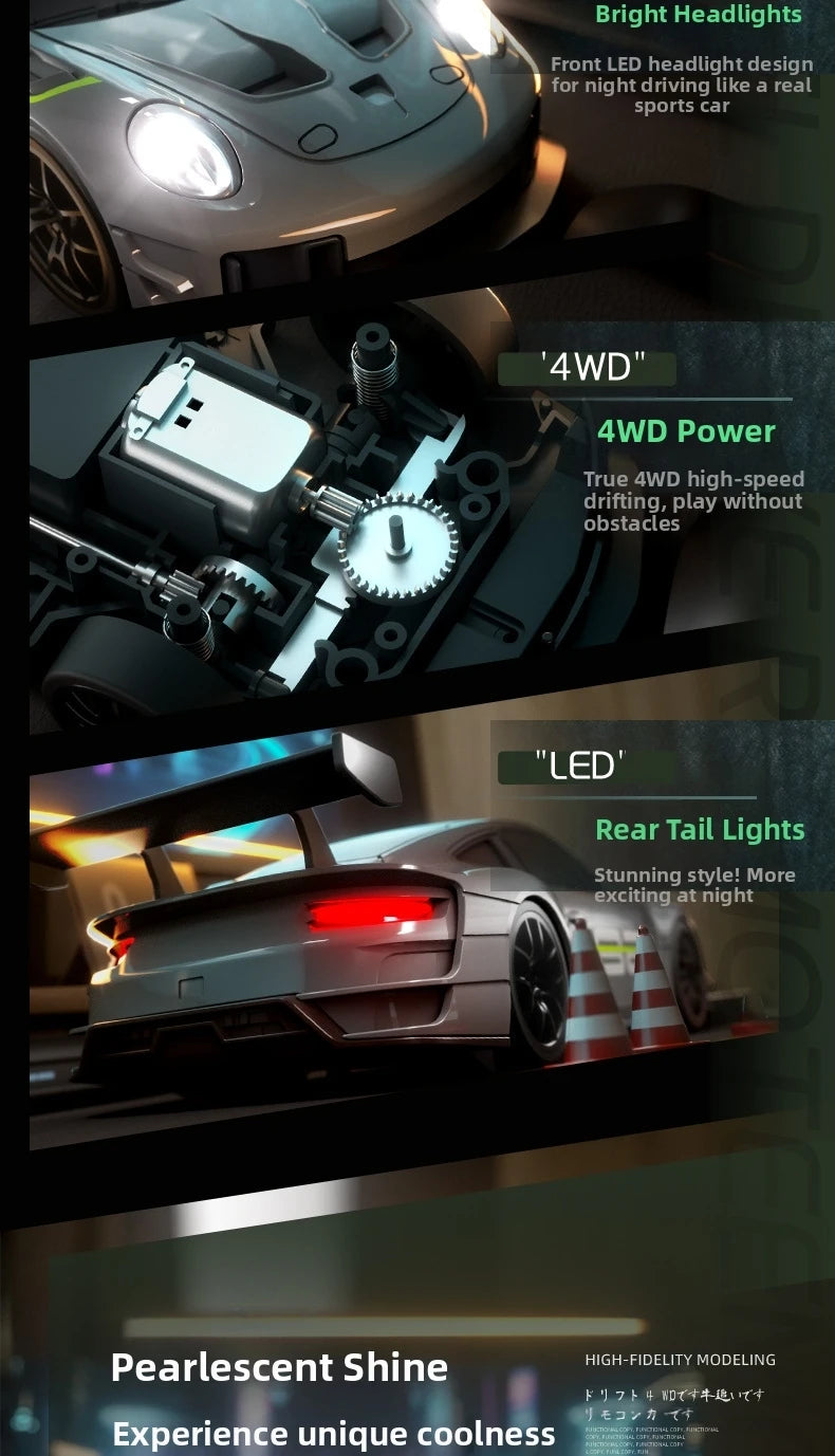 Limitowany model RC Drift GT3 RS 911