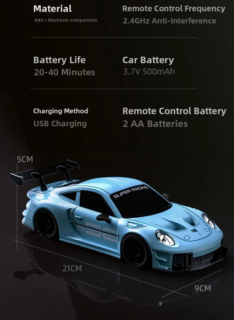 Limitowany model RC Drift GT3 RS 911