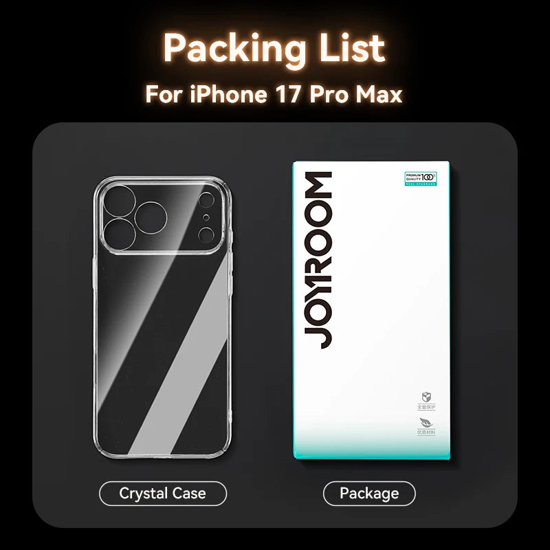 Etui na iPhone'a 17 16 15 Pro Max z ochroną obiektywu, anty-żółte