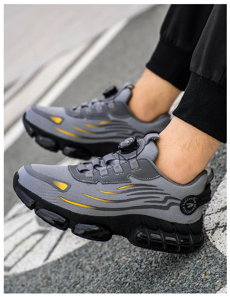 Obuwie robocze ochronne z obrotową klamrą dla mężczyzn i kobiet, lekkie