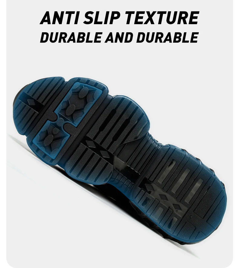 Obuwie robocze ochronne z obrotową klamrą dla mężczyzn i kobiet, lekkie