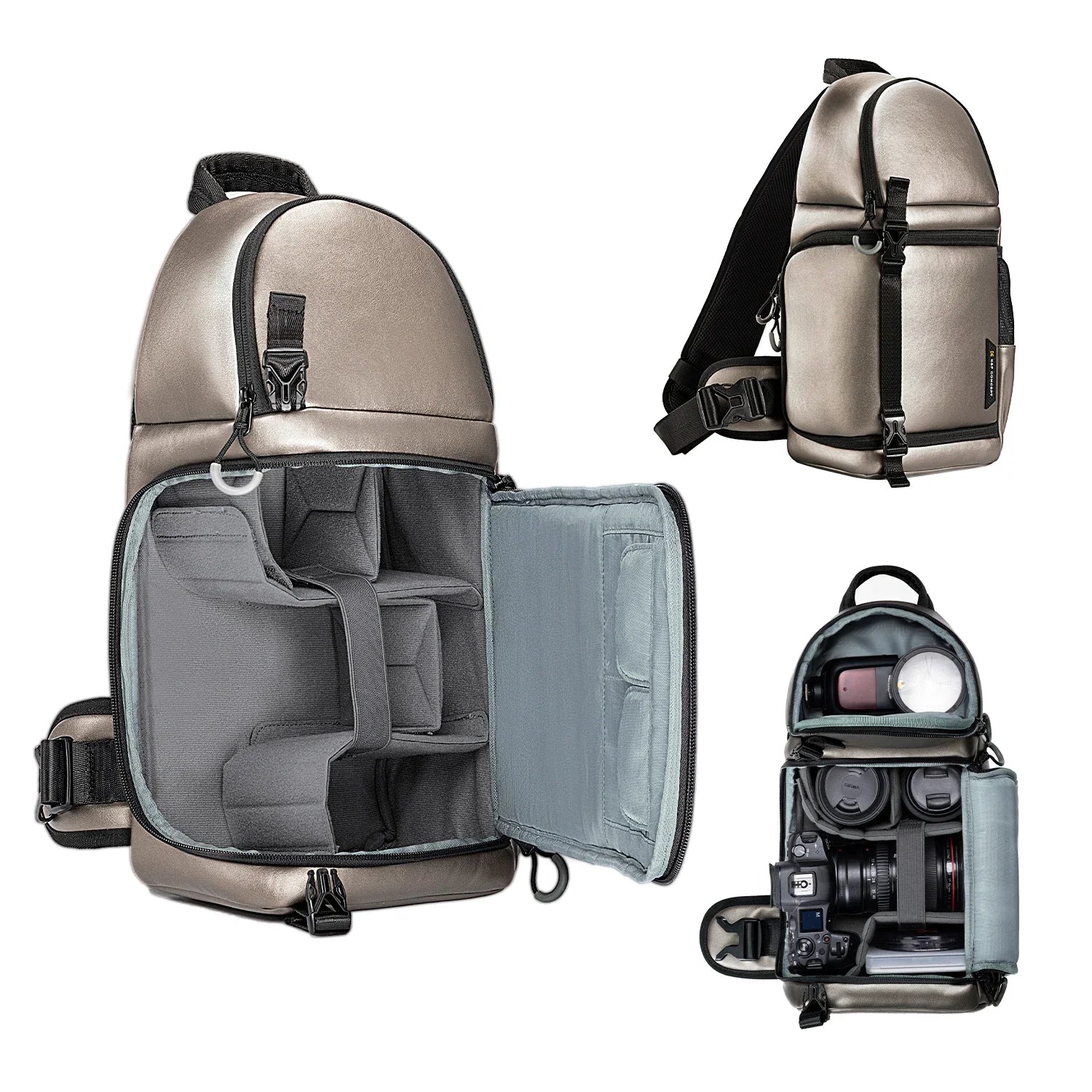 Torba fotograficzna plecak 10 l, wodoodporny, futerał na aparat DSLR/SLR, Sony Fuji