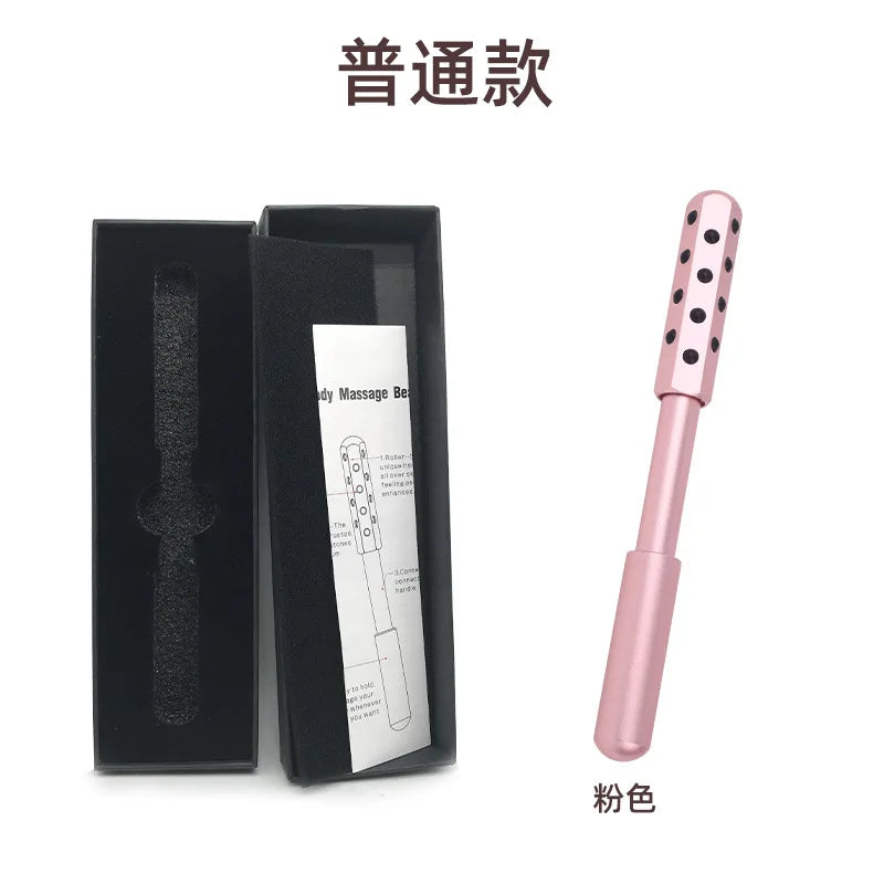 24 Germanium Face Massage Beauty Acupoint Stick Wholesale Beauty Roller Tool Face Skin Care Gua Sha Cellulite Massager Women New