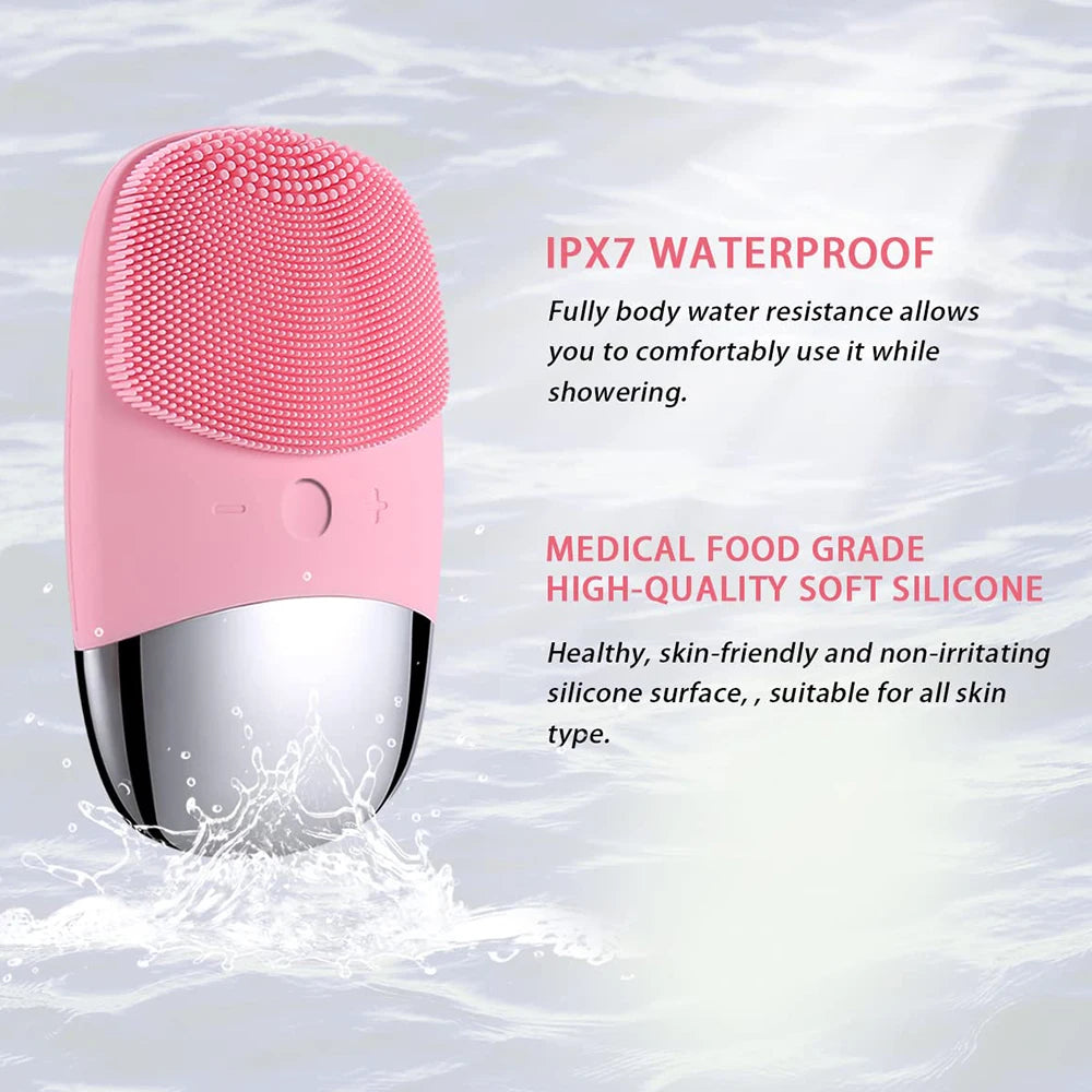 Mini elektryczna szczotka do czyszczenia twarzy