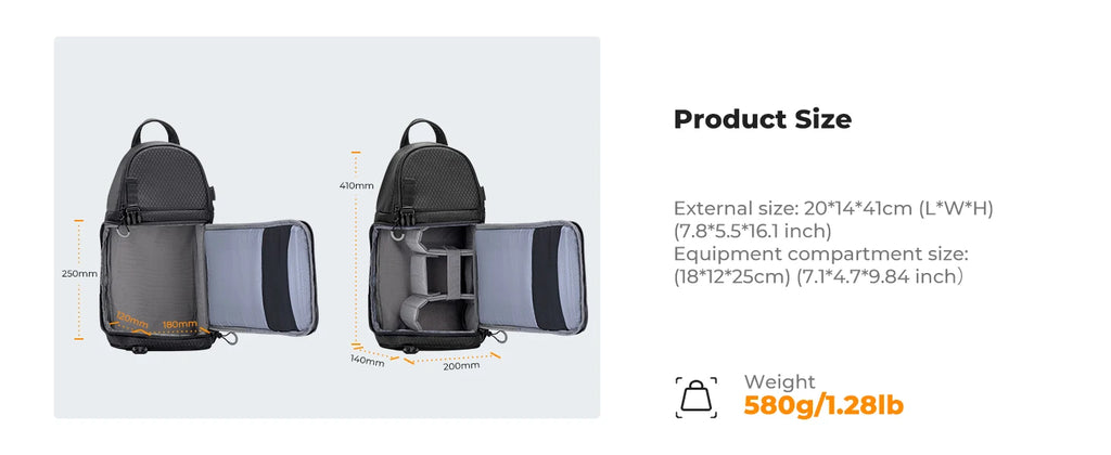 Torba fotograficzna plecak 10 l, wodoodporny, futerał na aparat DSLR/SLR, Sony Fuji