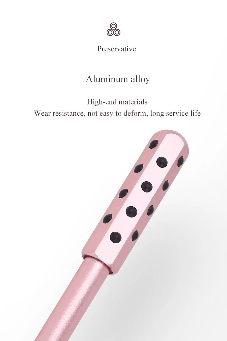 24 Germanium Face Massage Beauty Acupoint Stick Wholesale Beauty Roller Tool Face Skin Care Gua Sha Cellulite Massager Women New