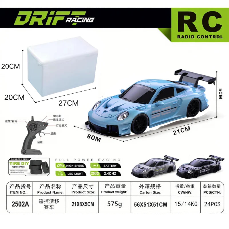 Limitowany model RC Drift GT3 RS 911