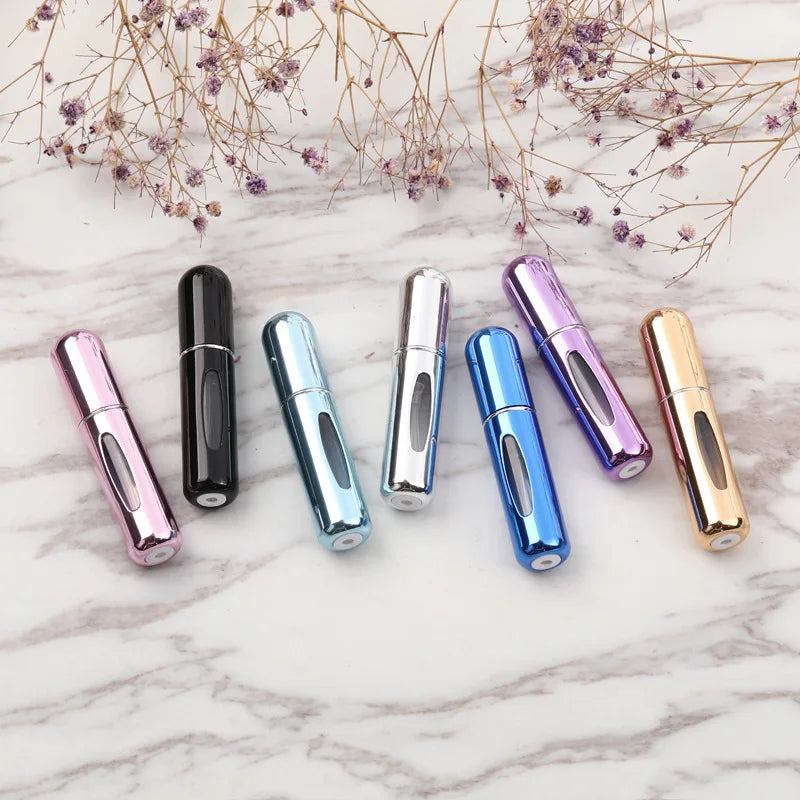 5 ml 8 ml przenośna mini butelka perfum z możliwością ponownego napełnienia