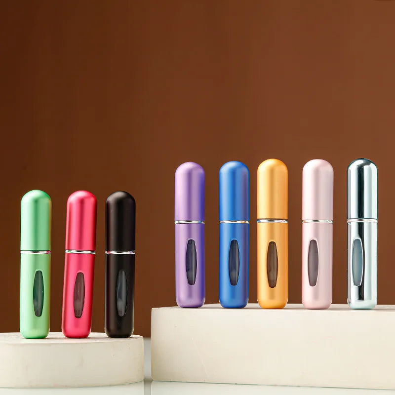 5 ml 8 ml przenośna mini butelka perfum z możliwością ponownego napełnienia