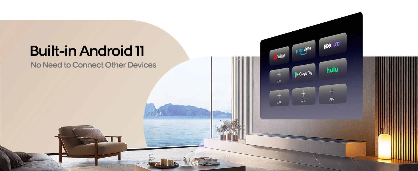 Magcubic HY300 Pro+ 4K Android 11 przenośny projektor