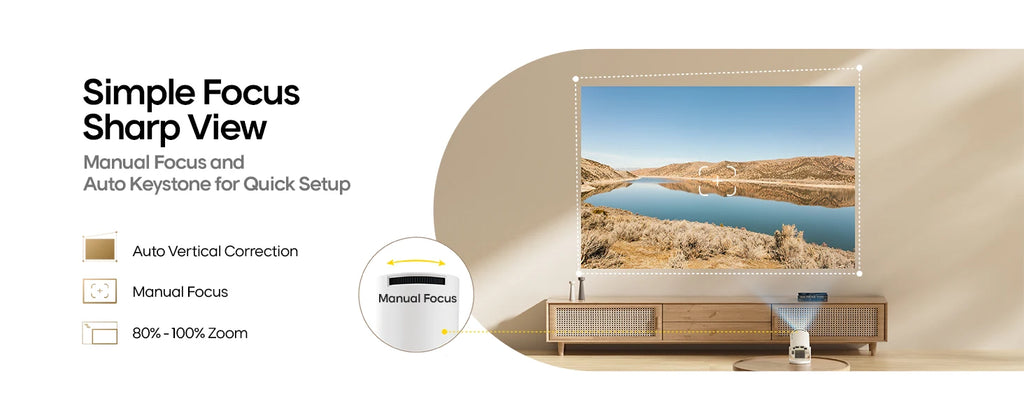 Magcubic HY300 Pro+ 4K Android 11 przenośny projektor