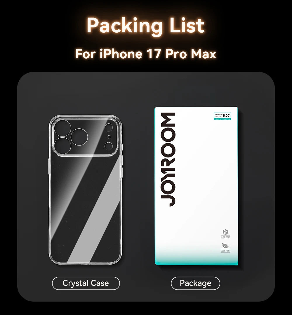 Etui na iPhone'a 17 16 15 Pro Max z ochroną obiektywu, anty-żółte