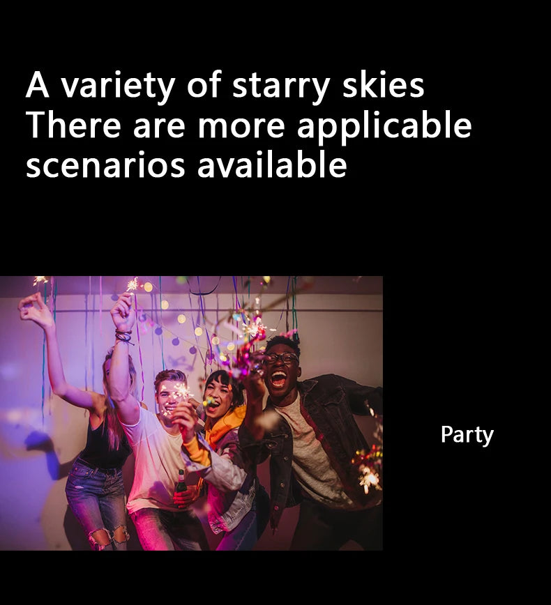 Astronauta Projektor Gwiazd LED Lampka nocna Głośnik Bluetooth do sypialni Prezent dla dzieci