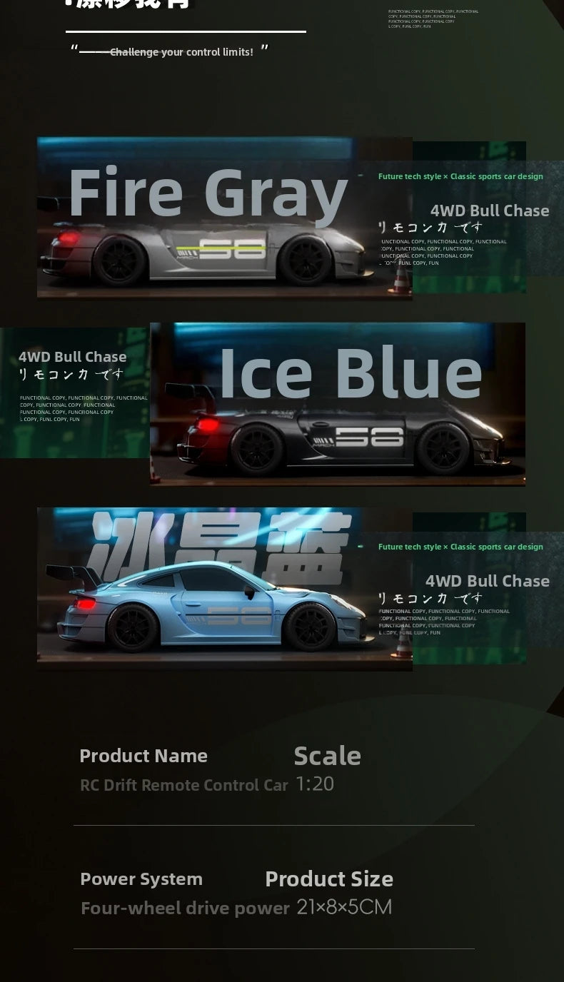Limitowany model RC Drift GT3 RS 911